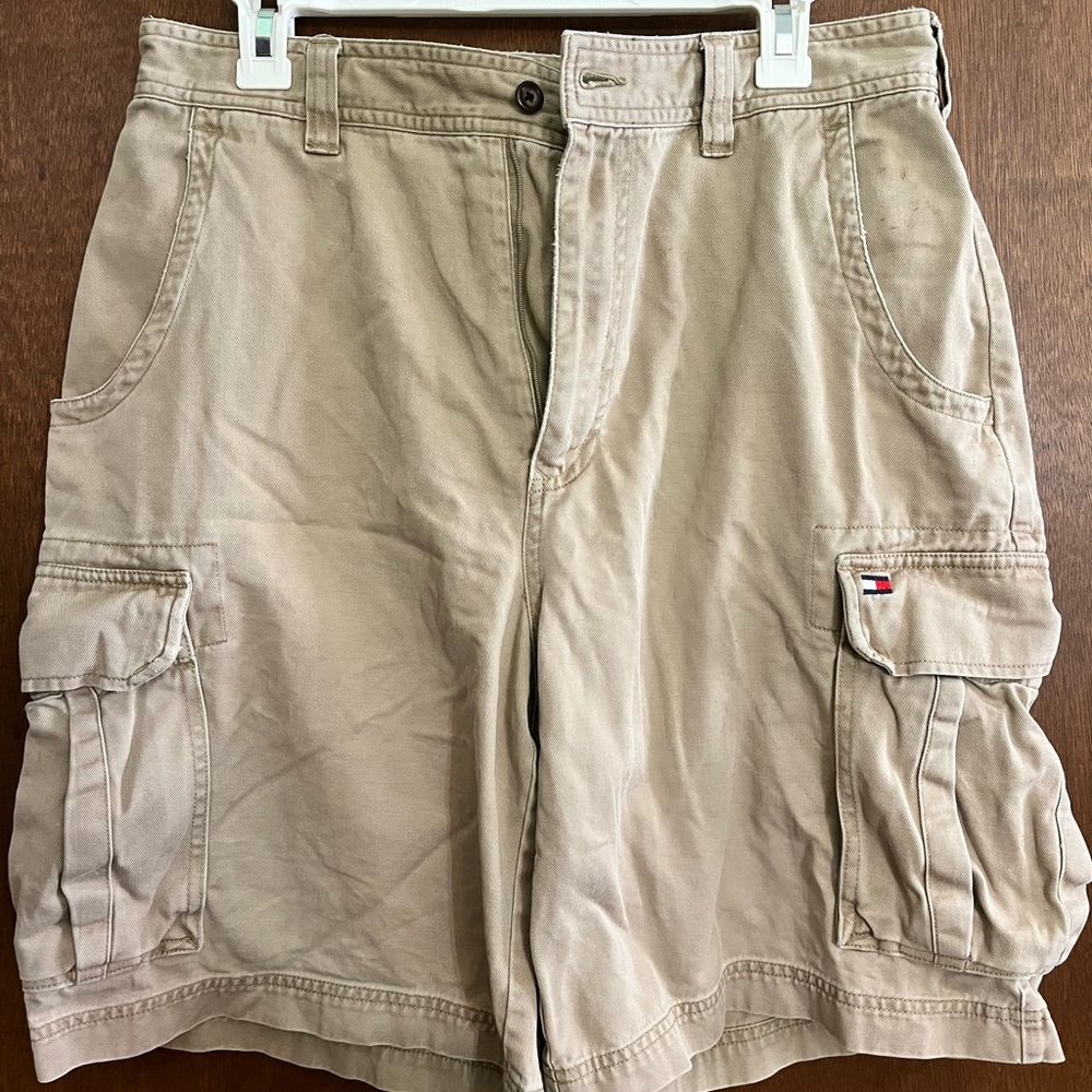 Men's Tan Cargo Shorts
